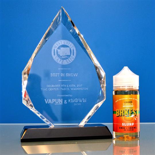 Sugar Creek Brands wins Best in Show at West Coast Vape Expo!