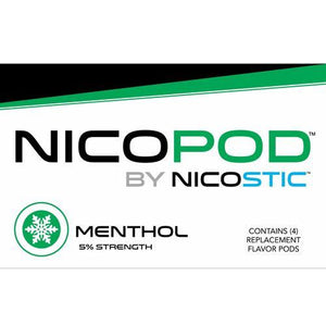 NicoPod™ Menthol / 4-Pack Pods, NicoPod™, Nicostic - SCB-Bold