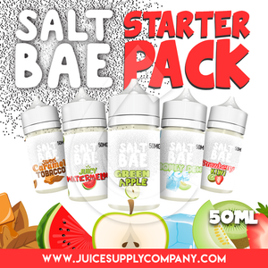 Salt Bae Starter Pack, e-liquids, Sugar Creek Brands - SCB-Bold