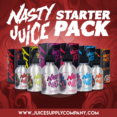 Nasty Juice Starter Pack, e-liquids, Sugar Creek Brands - SCB-Bold